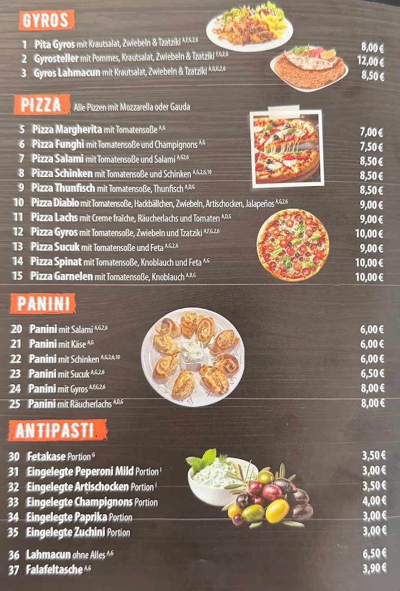 Speisekarte photo 1