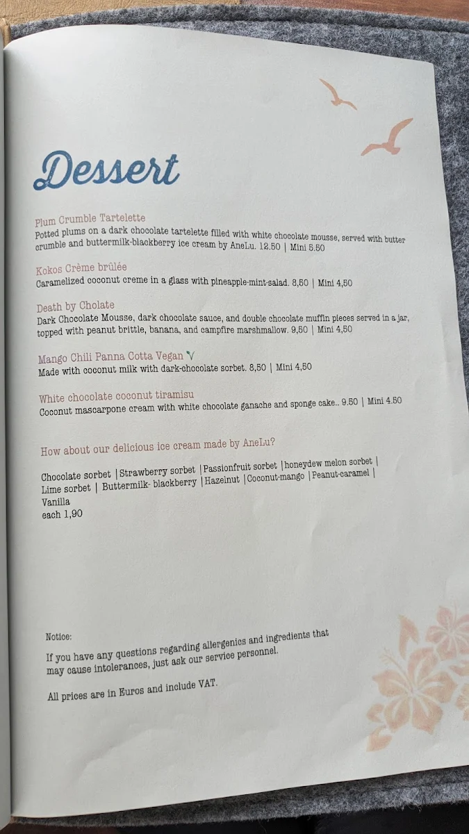 Speisekarte photo 1