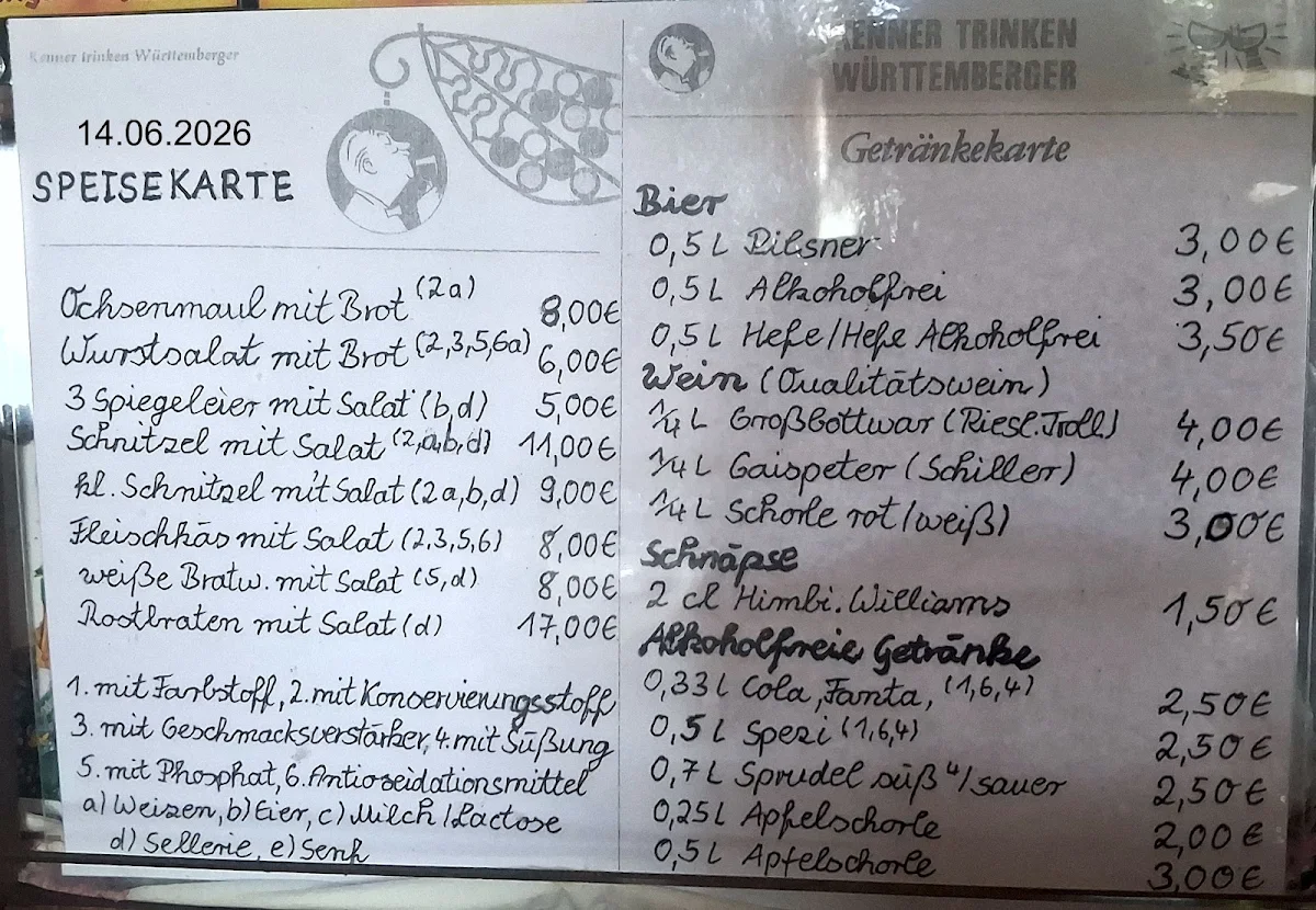 Speisekarte photo 1