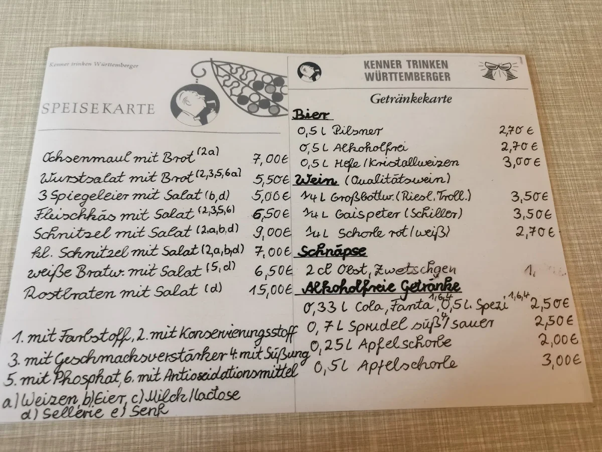 Speisekarte photo 2