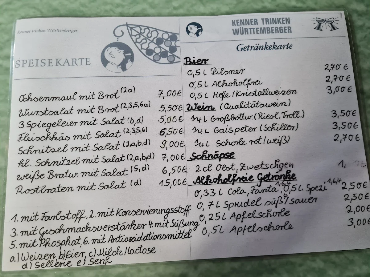Speisekarte photo 4
