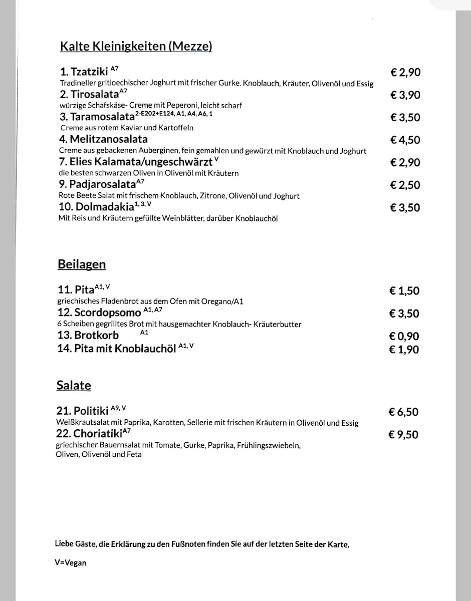 Speisekarte photo 6