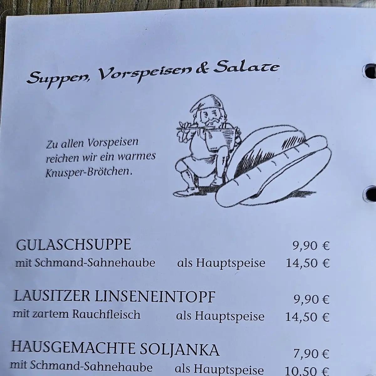 Speisekarte photo 4