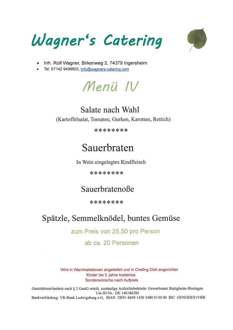 Speisekarte photo 5