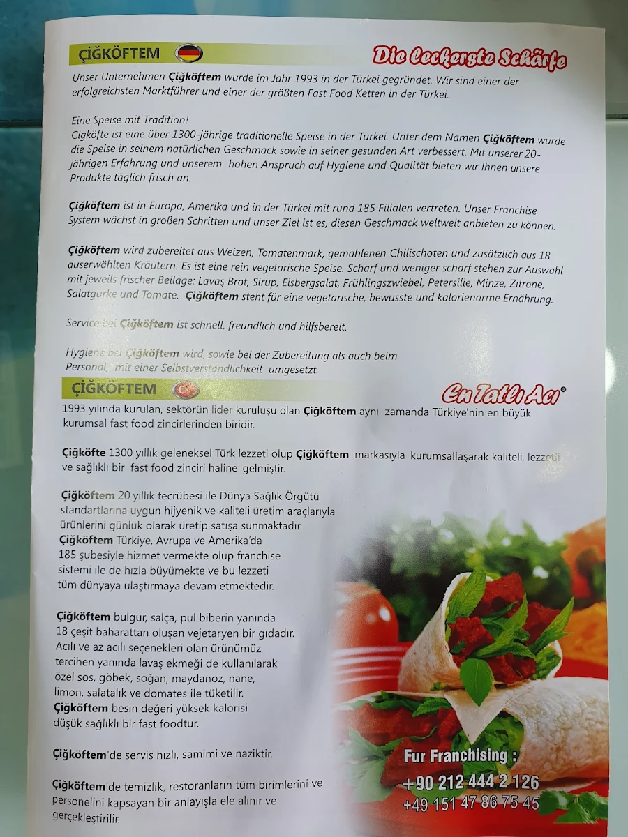 Speisekarte photo 2