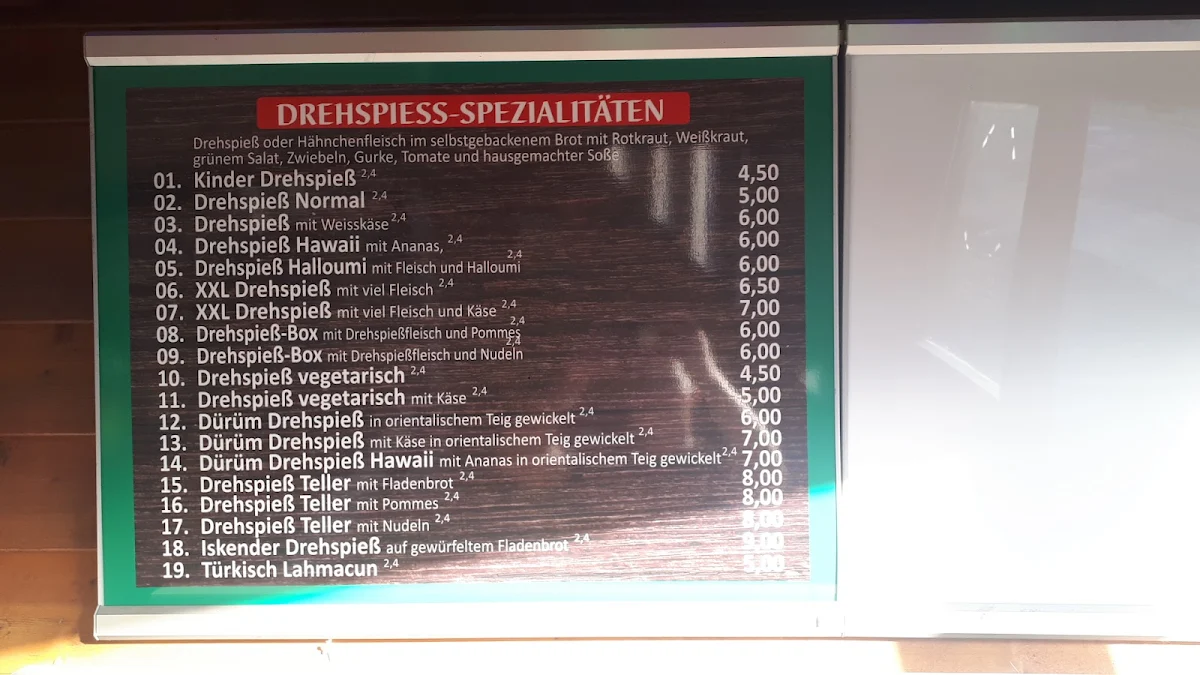 Speisekarte photo 3