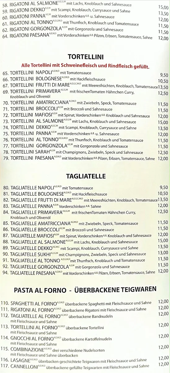 Speisekarte photo 2