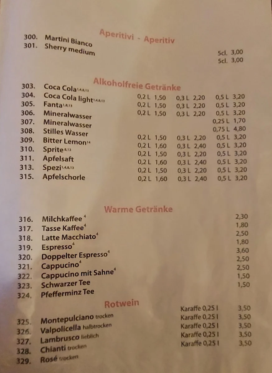 Speisekarte photo 8