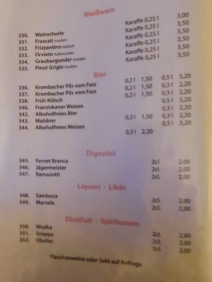 Speisekarte photo 9