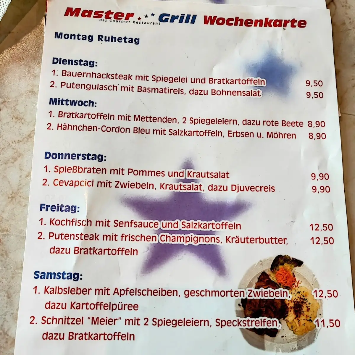 Speisekarte photo 1