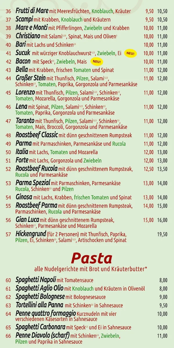 Speisekarte photo 1