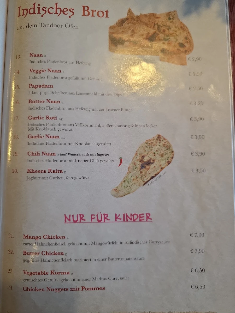 Speisekarte photo 9