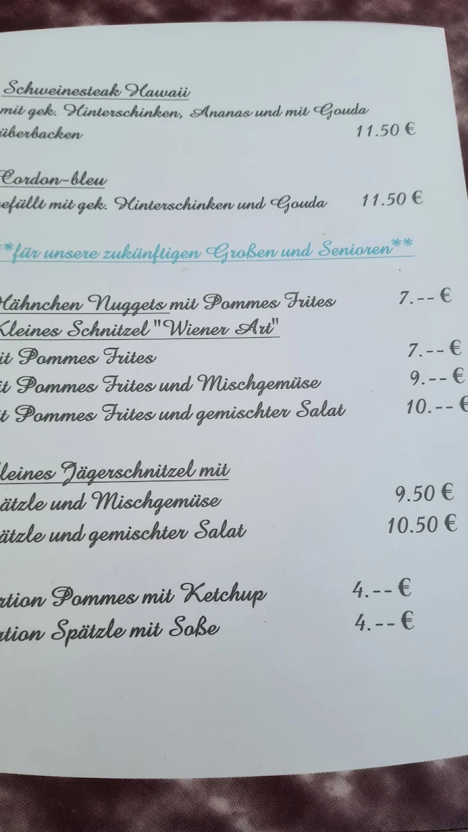 Speisekarte photo 4