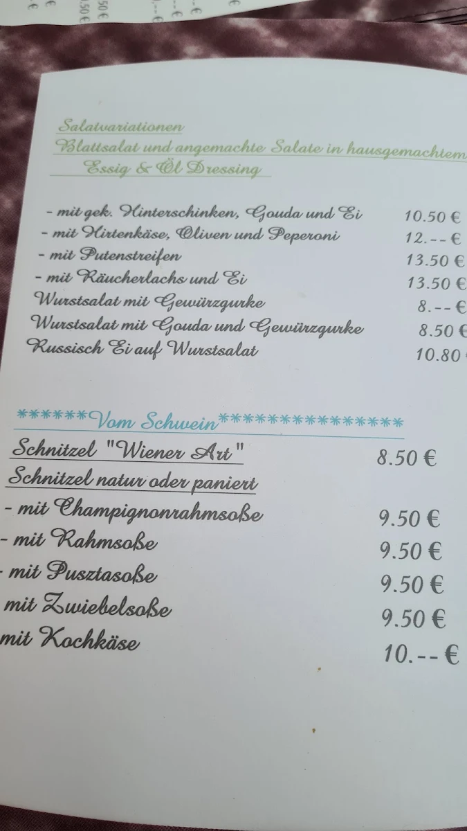 Speisekarte photo 5