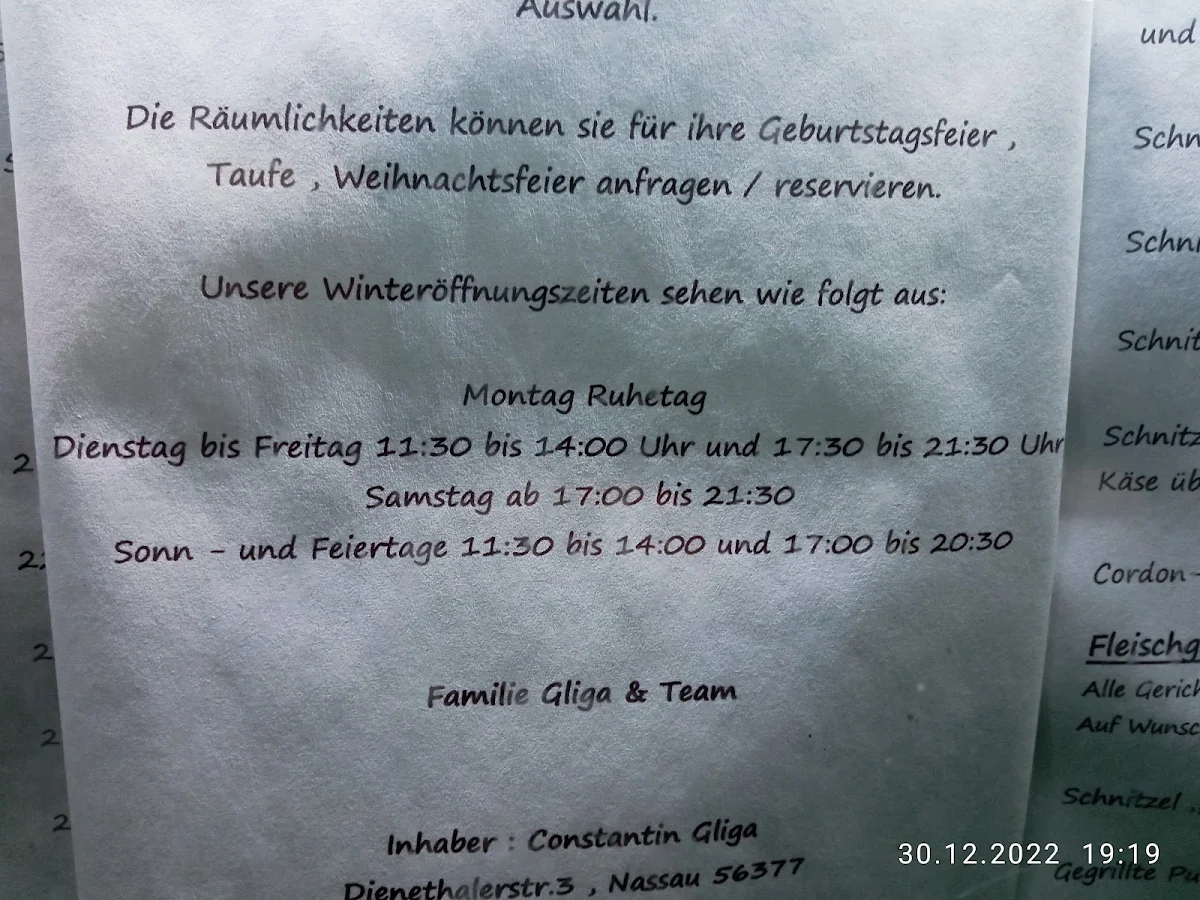 Speisekarte photo 6