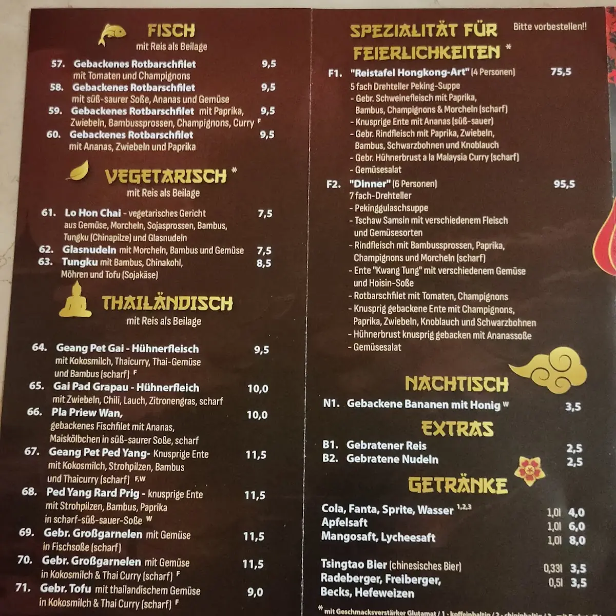 Speisekarte photo 2