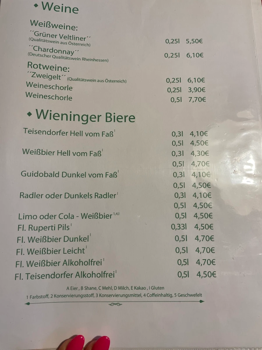Speisekarte photo 8