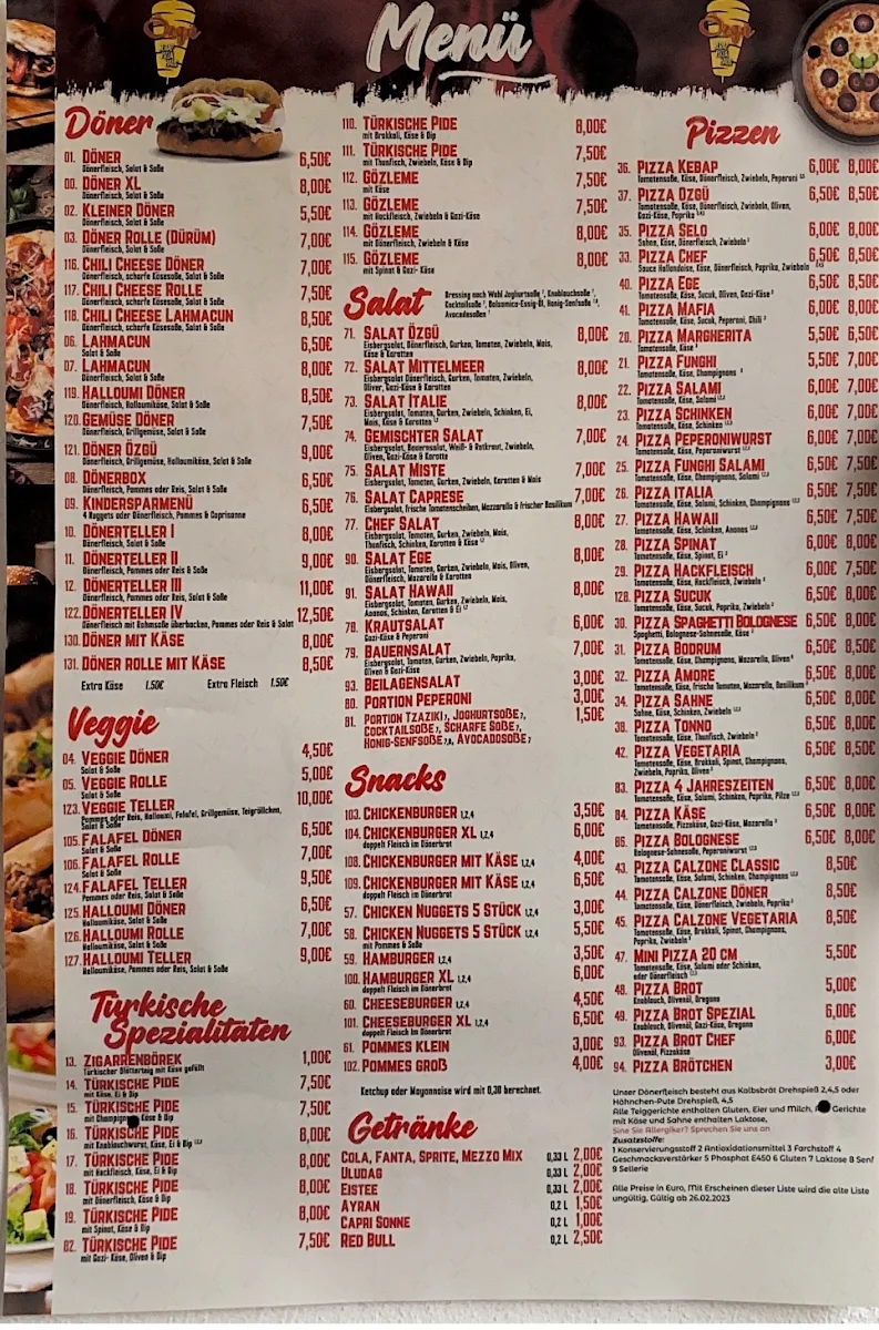 Speisekarte photo 2