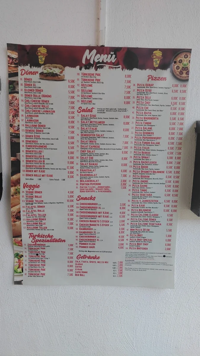Speisekarte photo 3