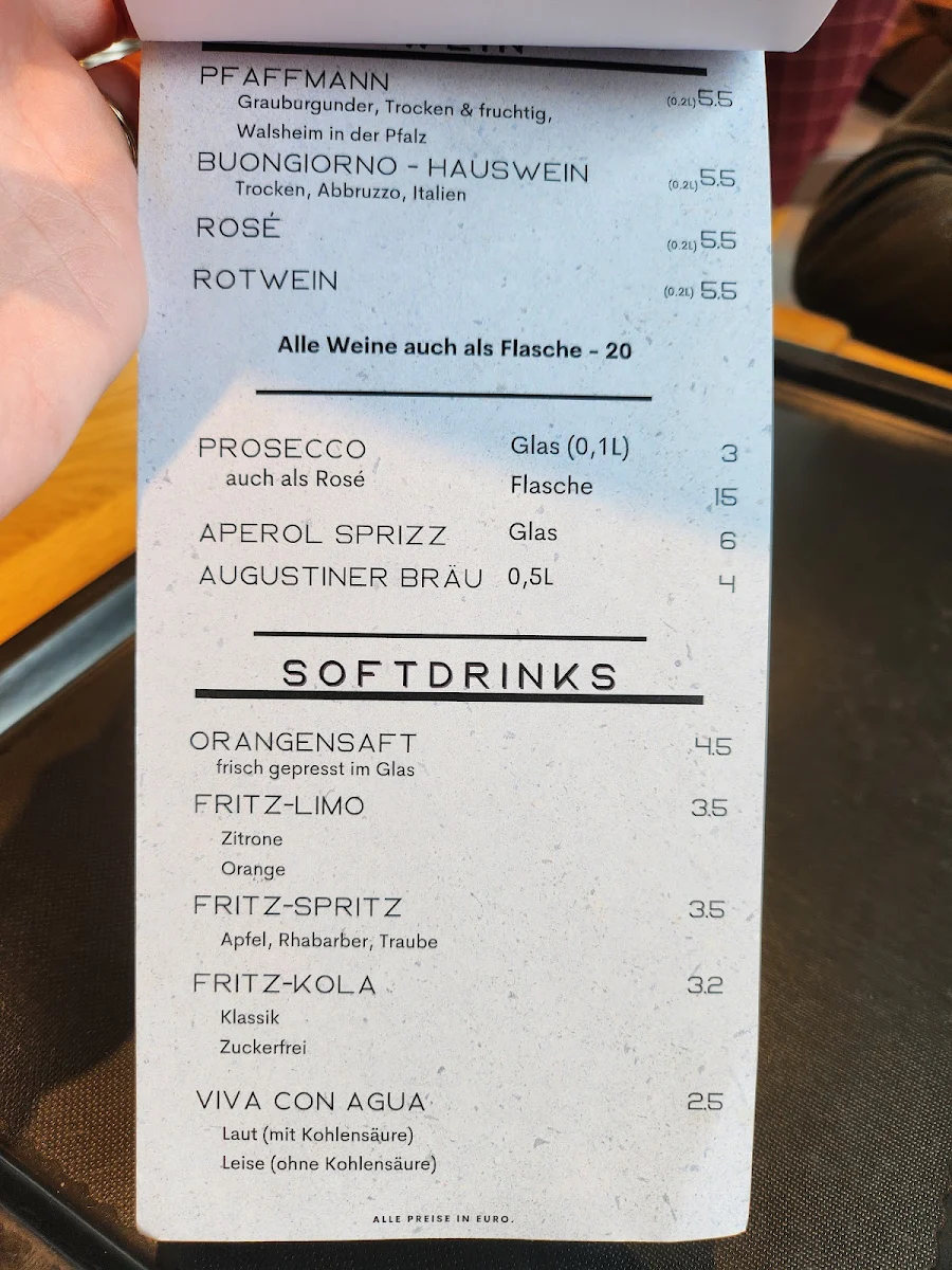 Speisekarte photo 2
