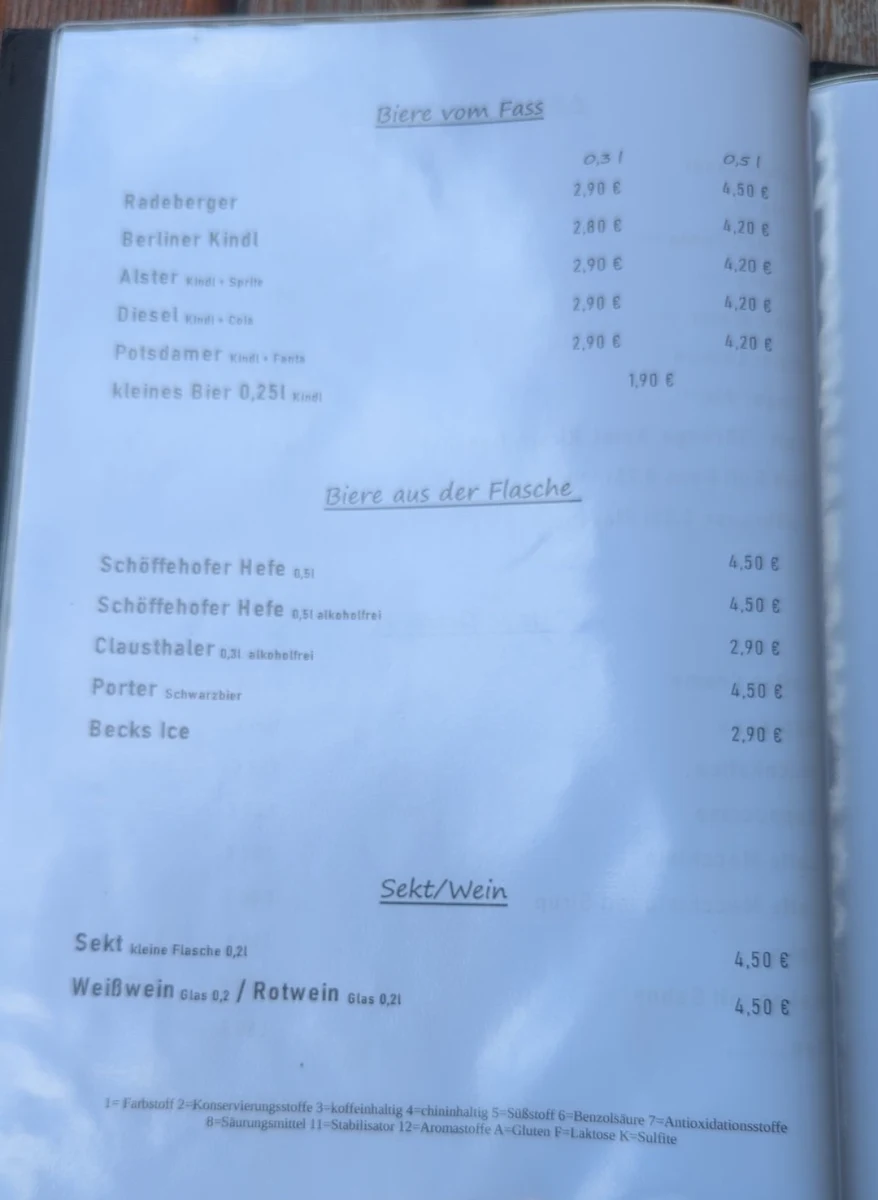 Speisekarte photo 3