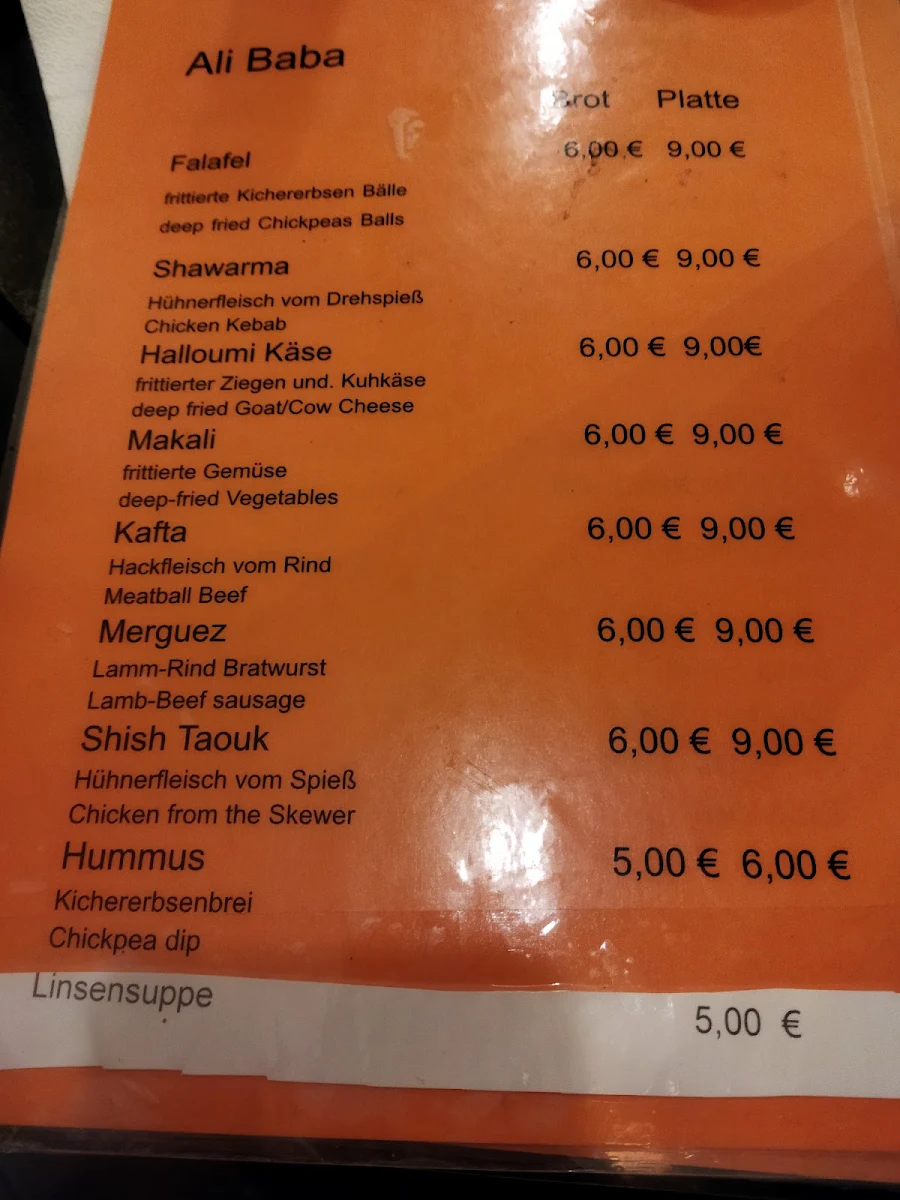 Speisekarte photo 10