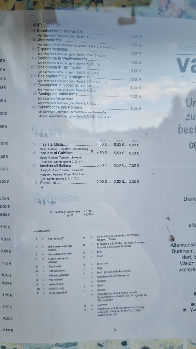 Speisekarte photo 2