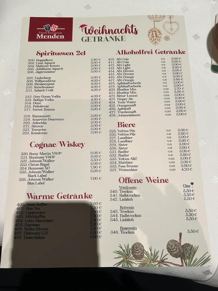 Speisekarte photo 1
