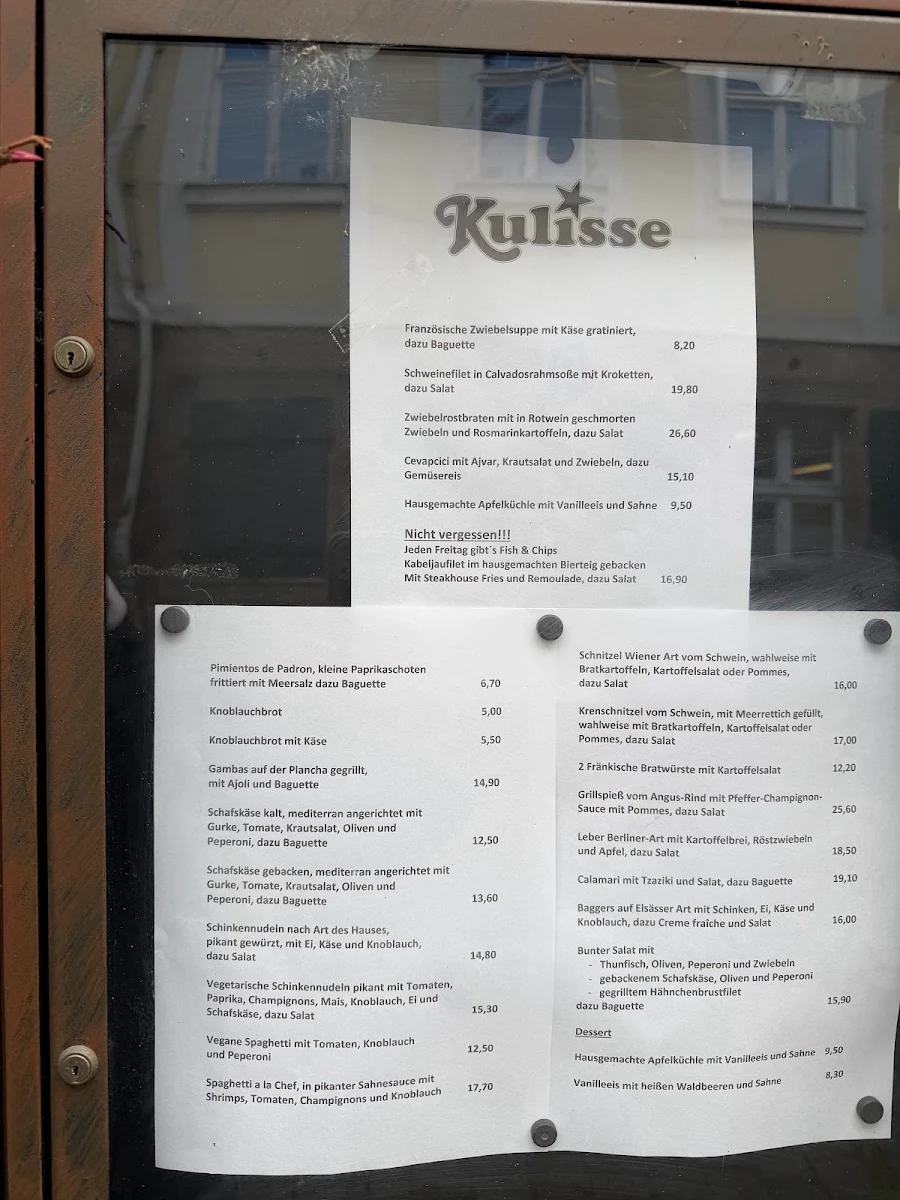 Speisekarte photo 1