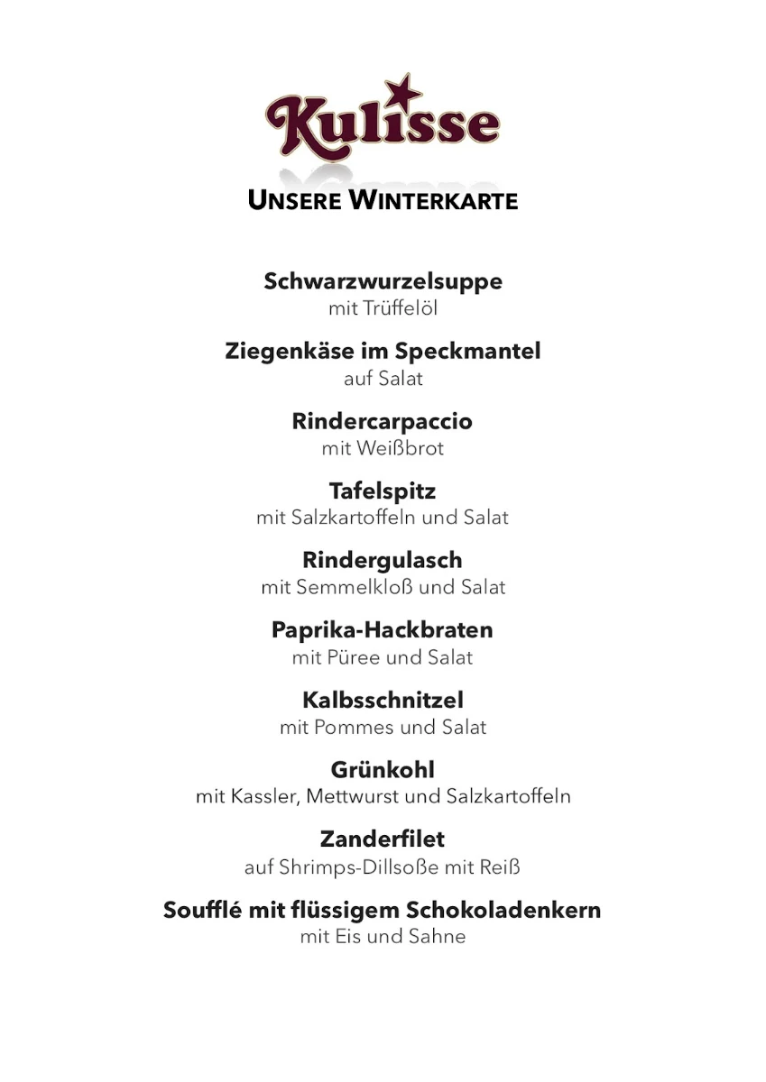 Speisekarte photo 5