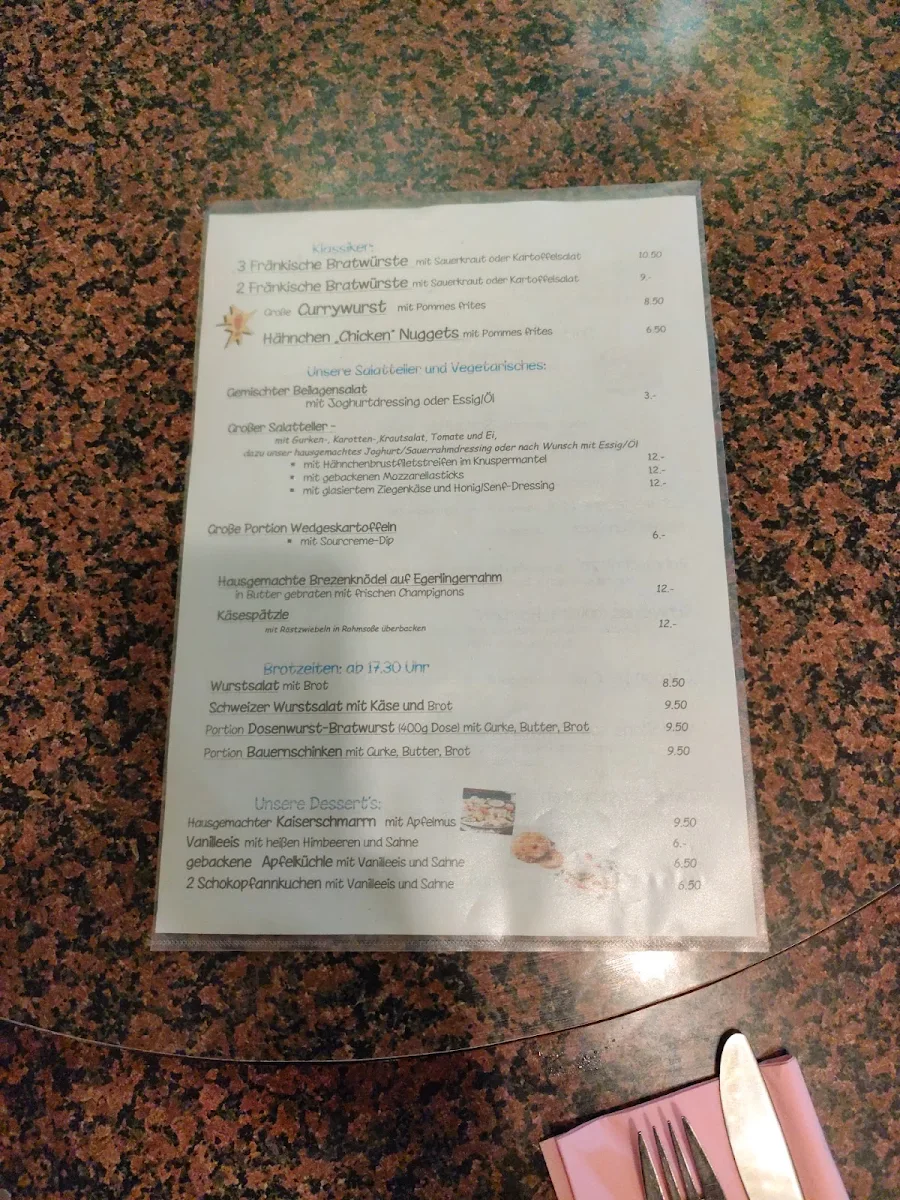 Speisekarte photo 3