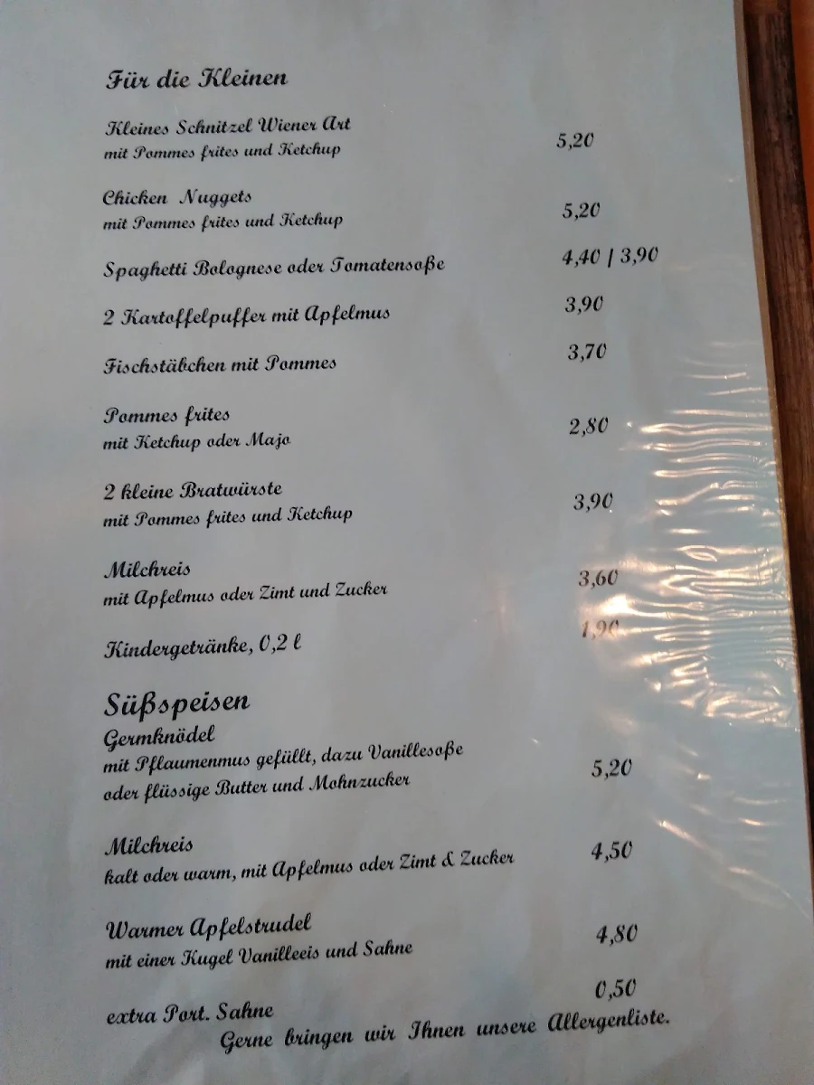 Speisekarte photo 8