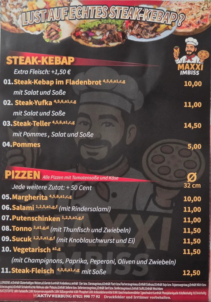 Speisekarte photo 1