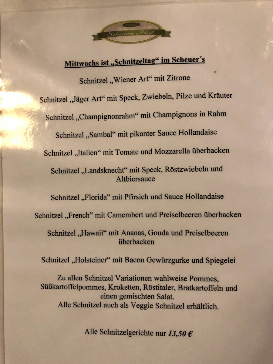 Speisekarte photo 2