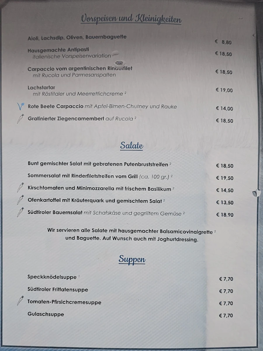 Speisekarte photo 3