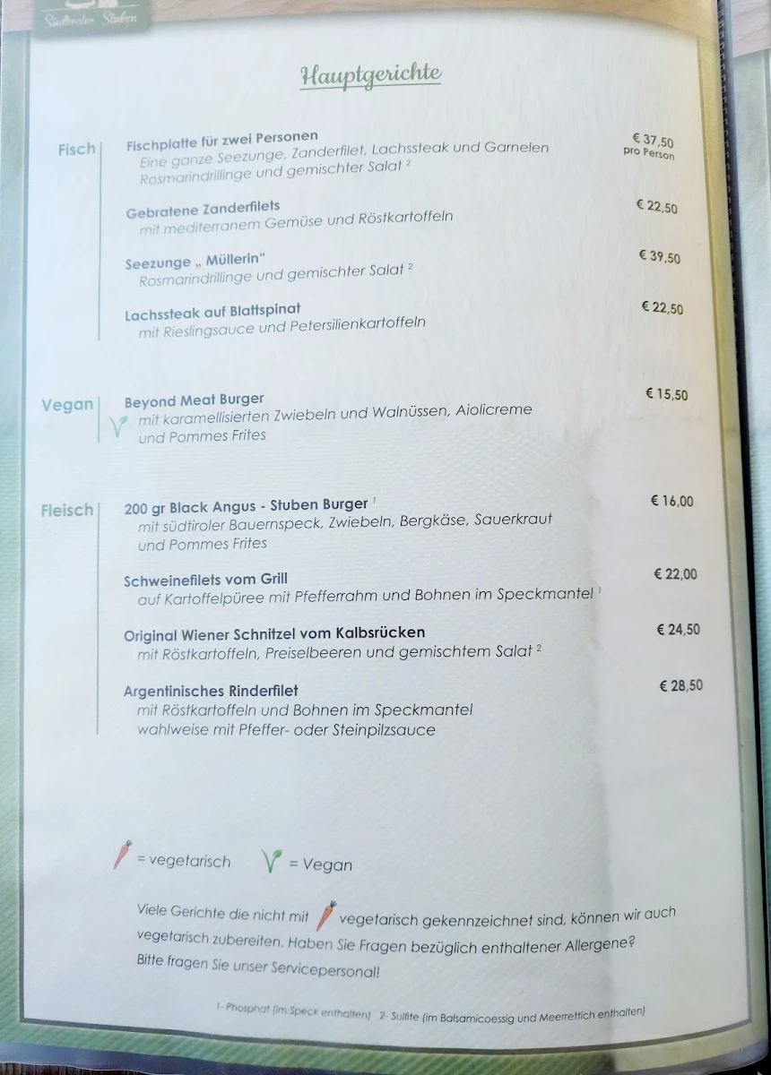 Speisekarte photo 9