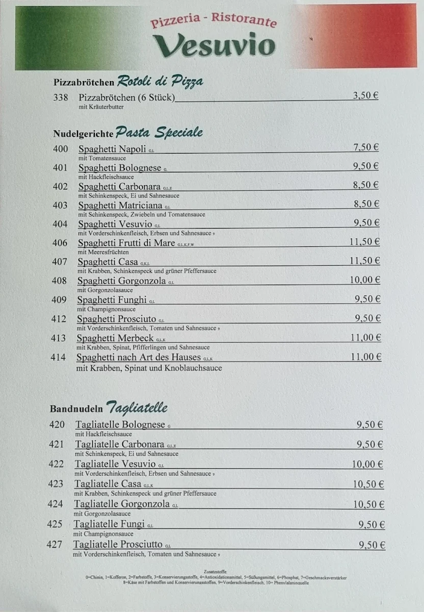 Speisekarte photo 3