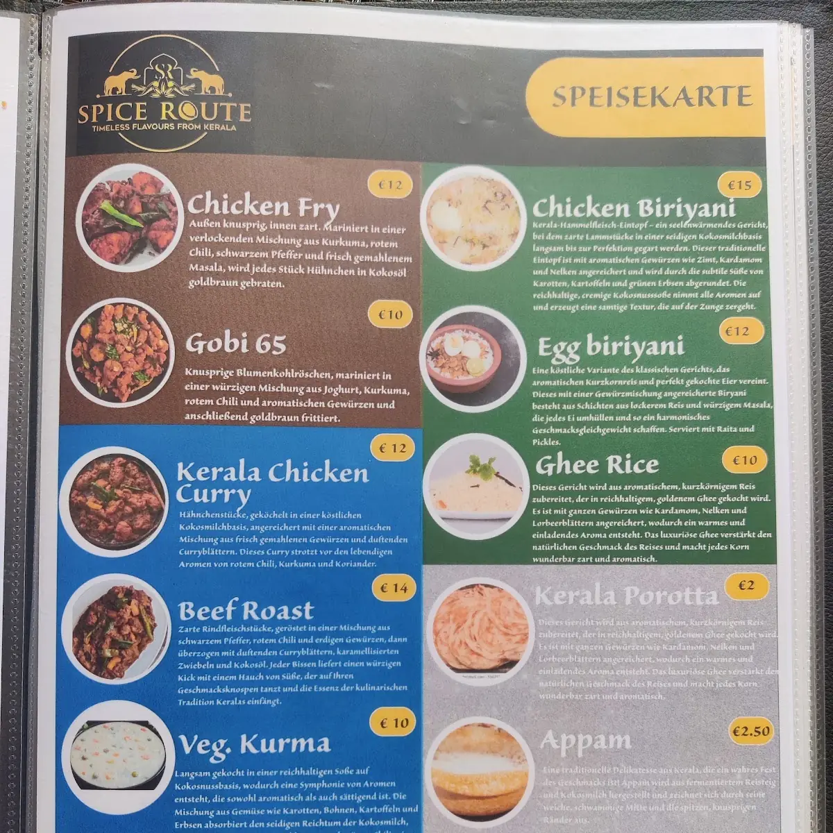 Speisekarte photo 3