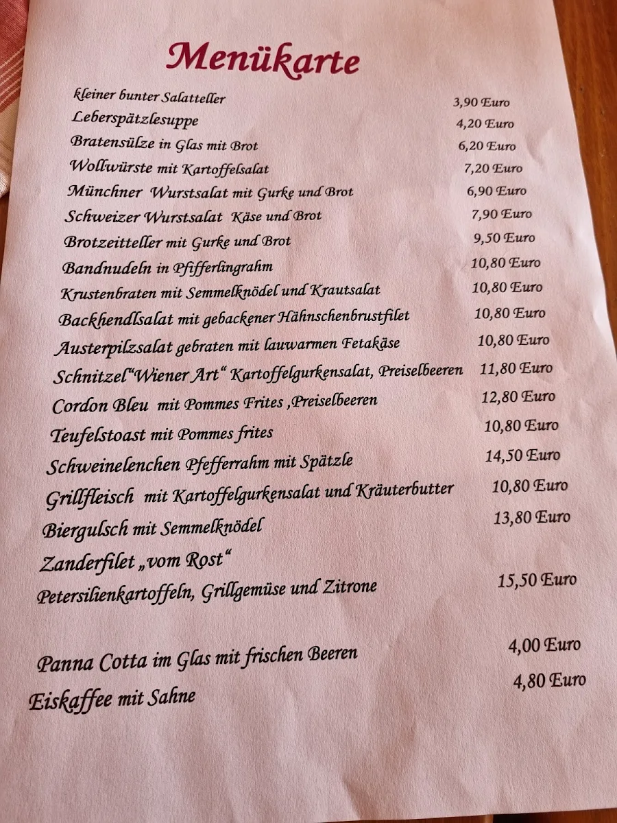 Speisekarte photo 3