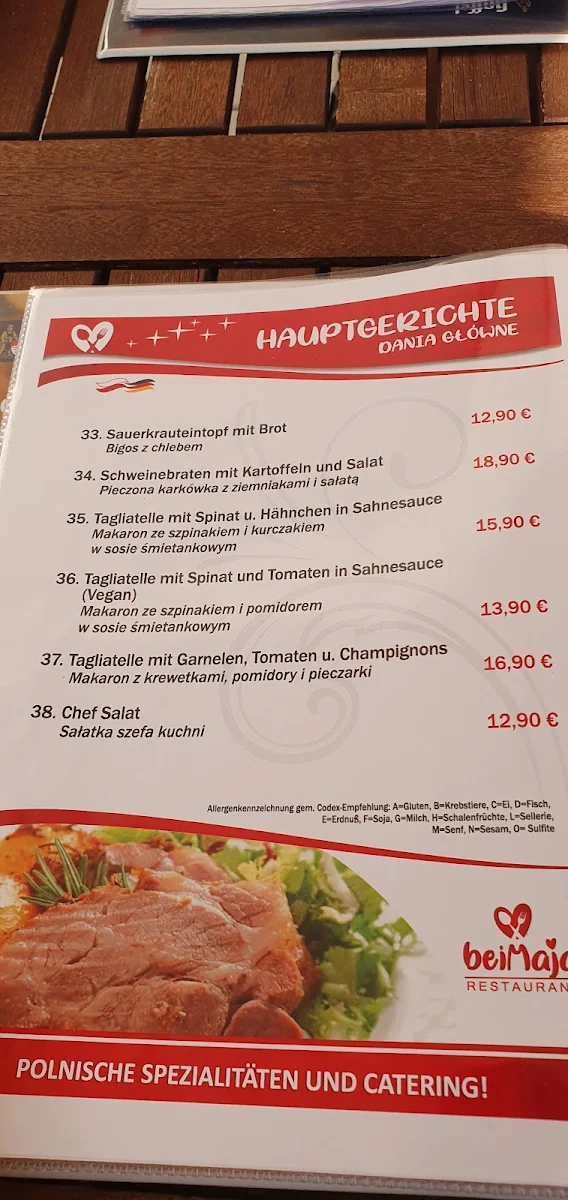 Speisekarte photo 5
