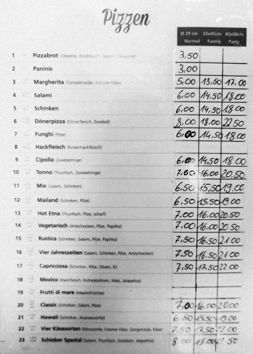 Speisekarte photo 6