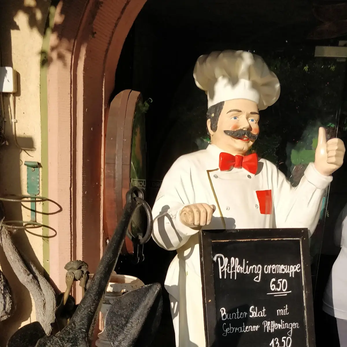 Speisekarte, Restaurant Zum Anker