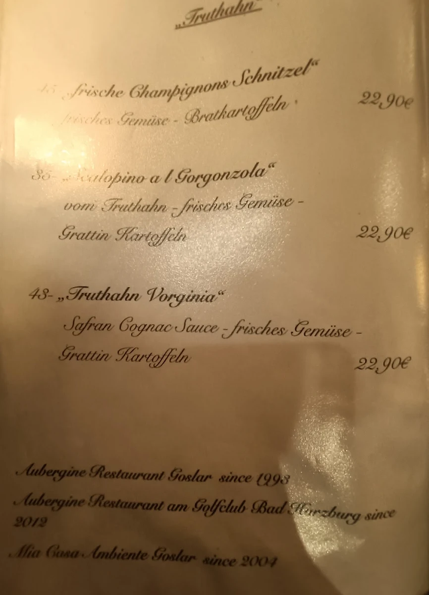 Speisekarte photo 3