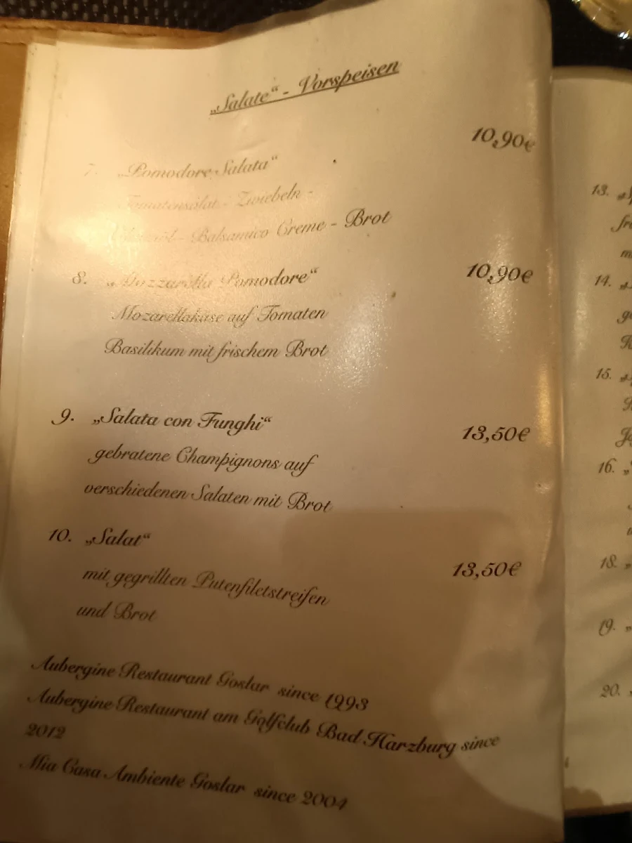 Speisekarte photo 5