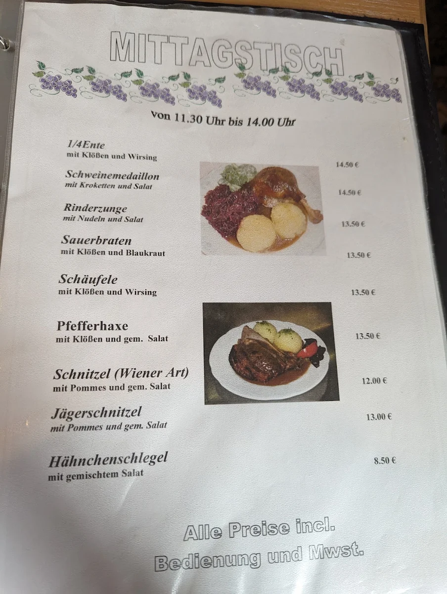 Speisekarte photo 2