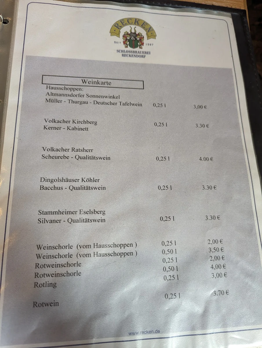 Speisekarte photo 3