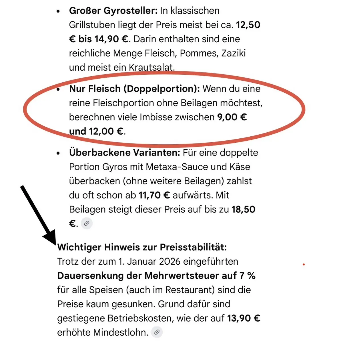 Speisekarte photo 3