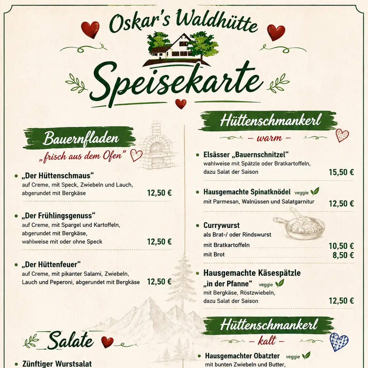 Speisekarte photo 1