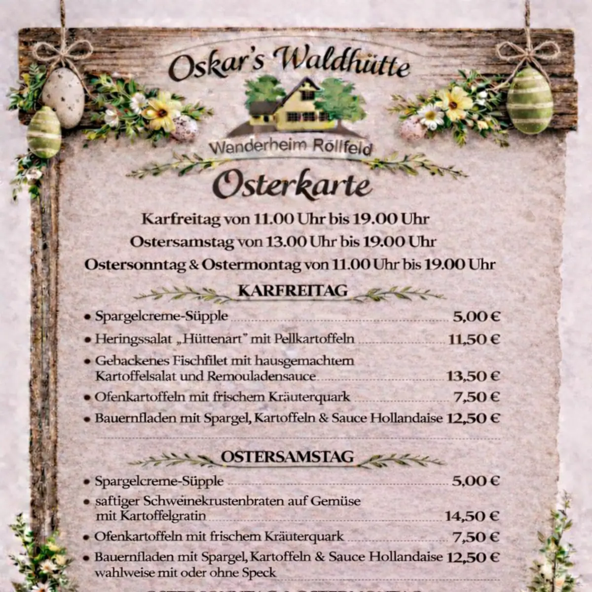 Speisekarte photo 2