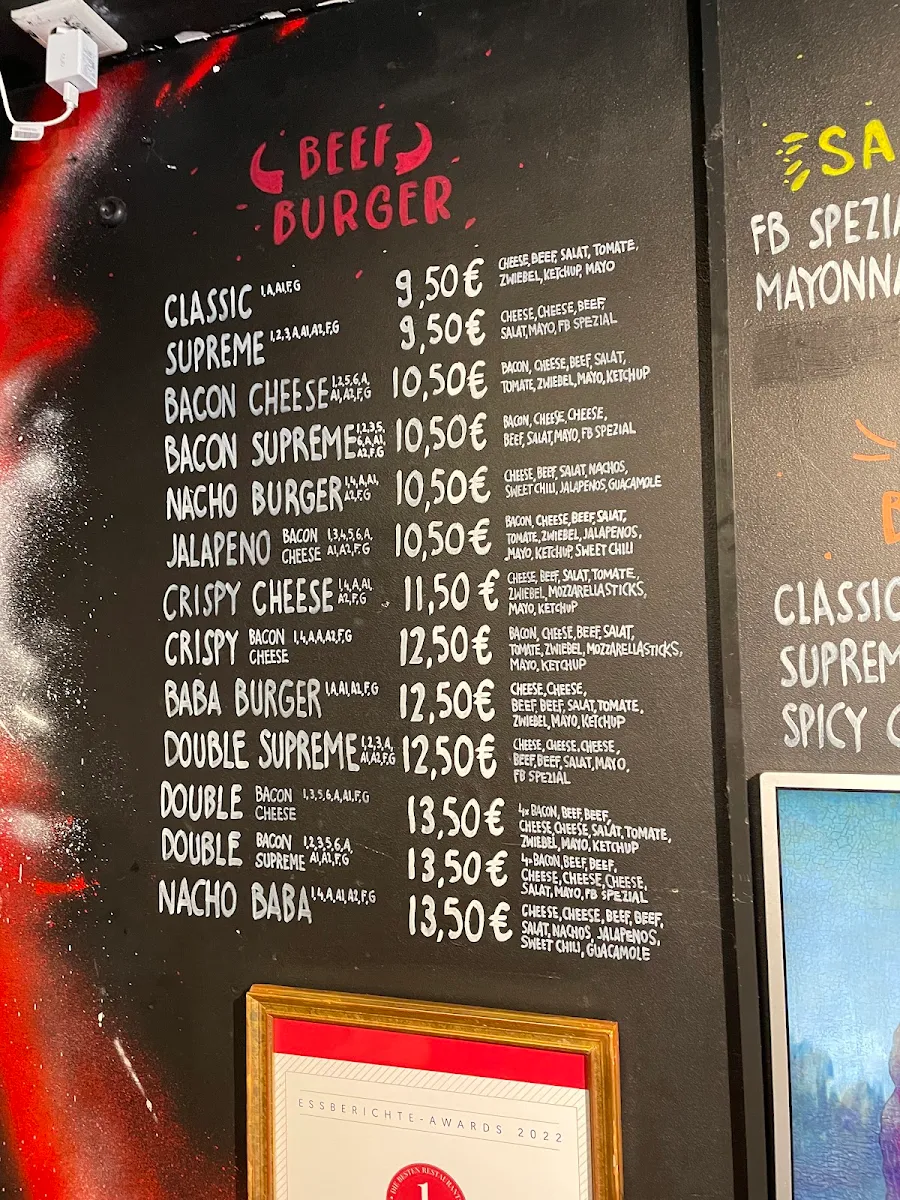 Speisekarte, FOOD BROTHER